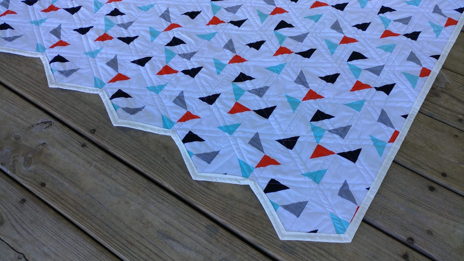 Slice of Pi Quilts Rough Around the Edges Quilt