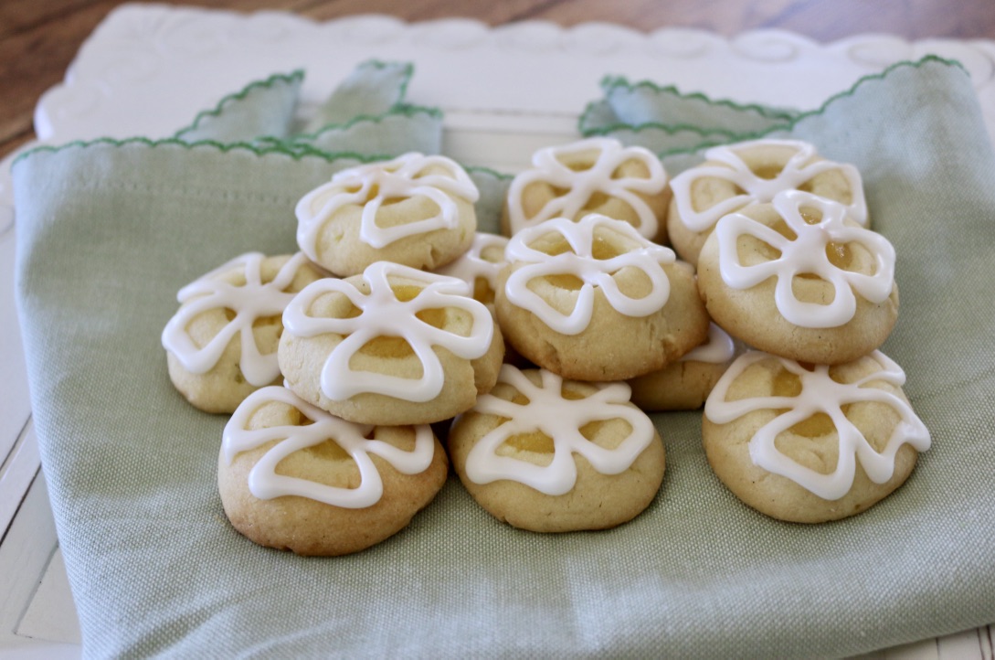 All That's Left Are The Crumbs LilikoiLime Shortbread Thumbprint Cookies CreativeCookieExchange