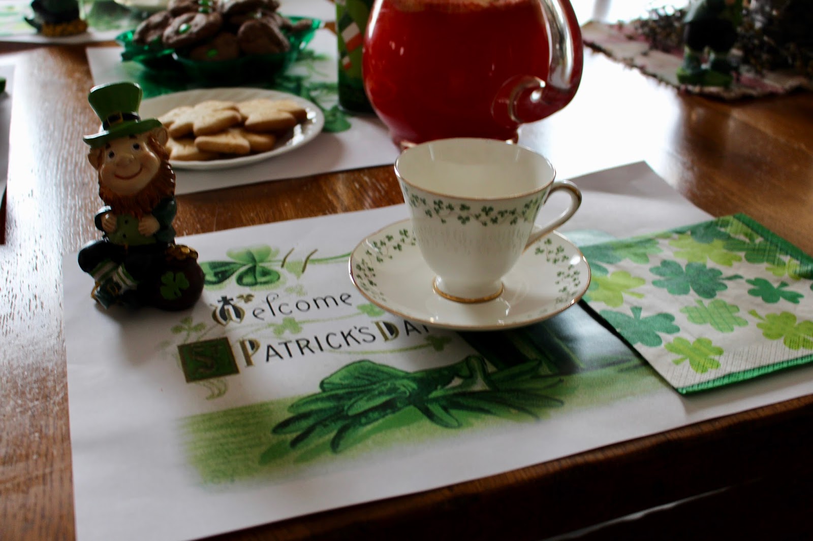 victorian st patricks day tea party