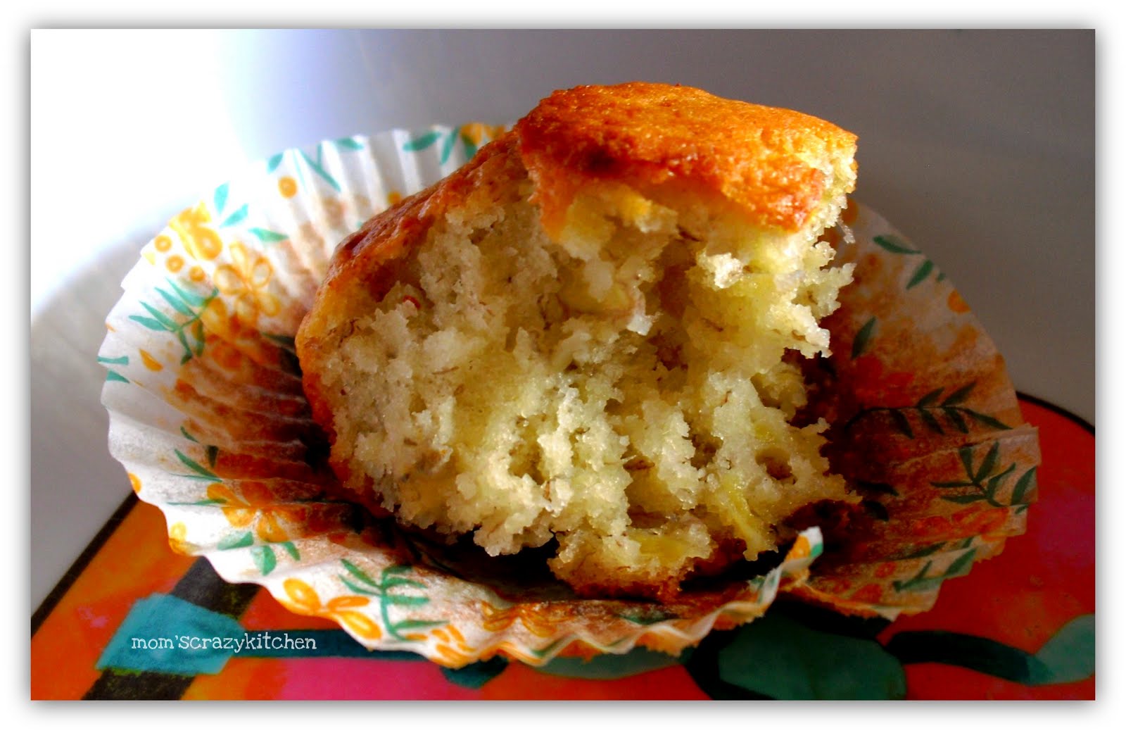 Mom's Crazy Kitchen Banana Muffins