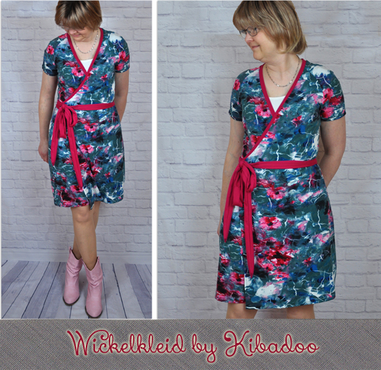 Basic Raglanwickelkleid by Kibadoo Basic Raglanwickelkleid by Kibadoo