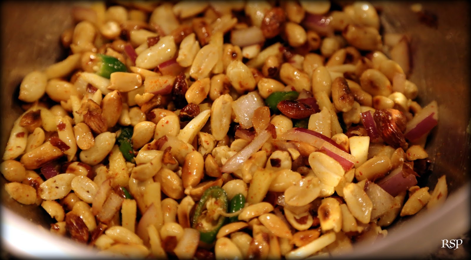 Badam Sadheko (Roasted Peanuts Salad)