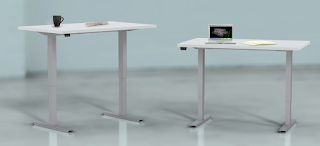 Mayline ML Rectangular Height Adjustable Table Table