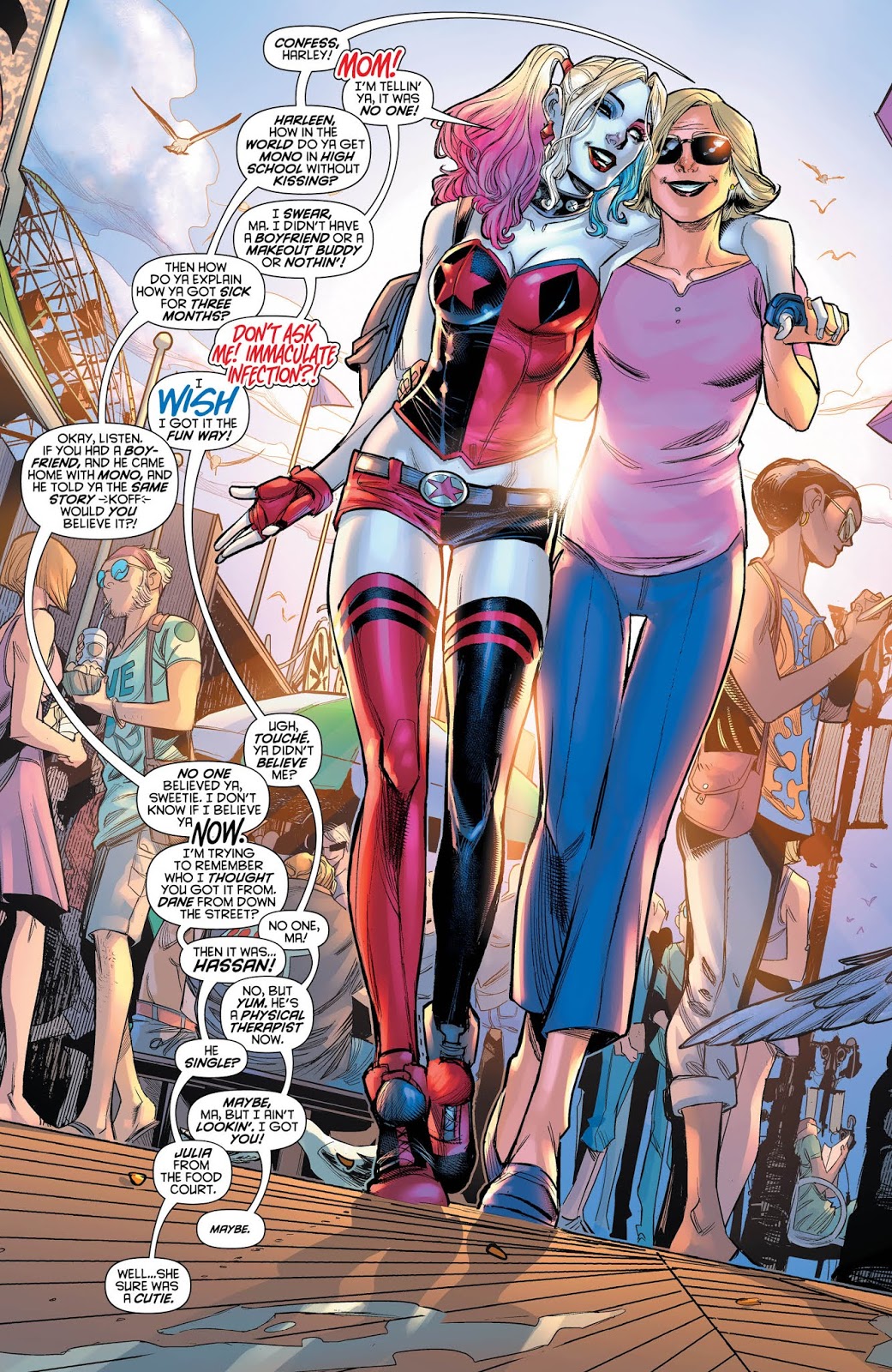 Weird Science DC Comics Harley Quinn 50 Review and **SPOILERS**