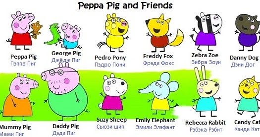 Happy Hippie English. Английский язык для детей с 0+: Peppa Pig ...