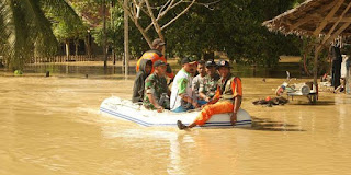 Hujan Deras, Pidie dan Aceh Besar Banjir