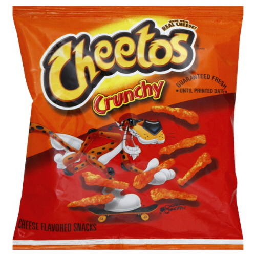 My personal favorite form of cheese doodles are Cheetos (original flavor). 