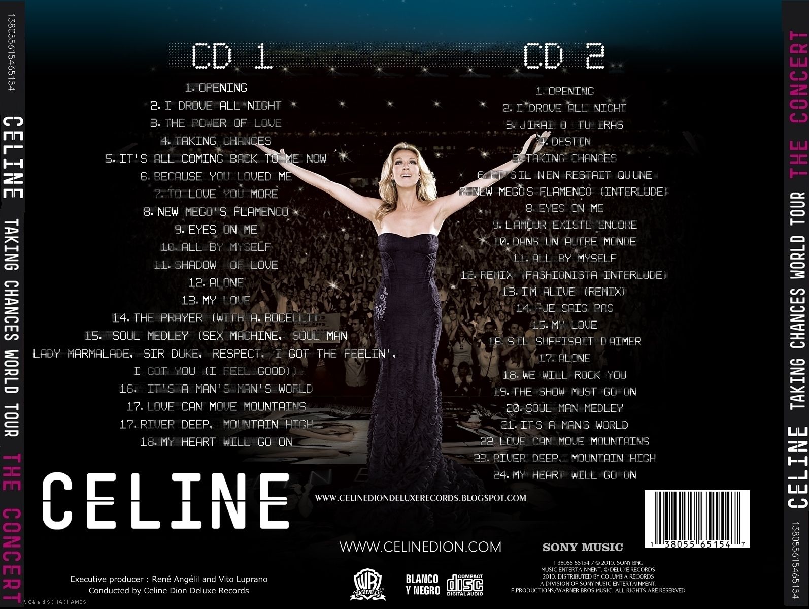 Céline Dion Taking Chances World Tour The Concert Celine Dion Taking Chances World Tour The Concert - Celine Dion Songs Age