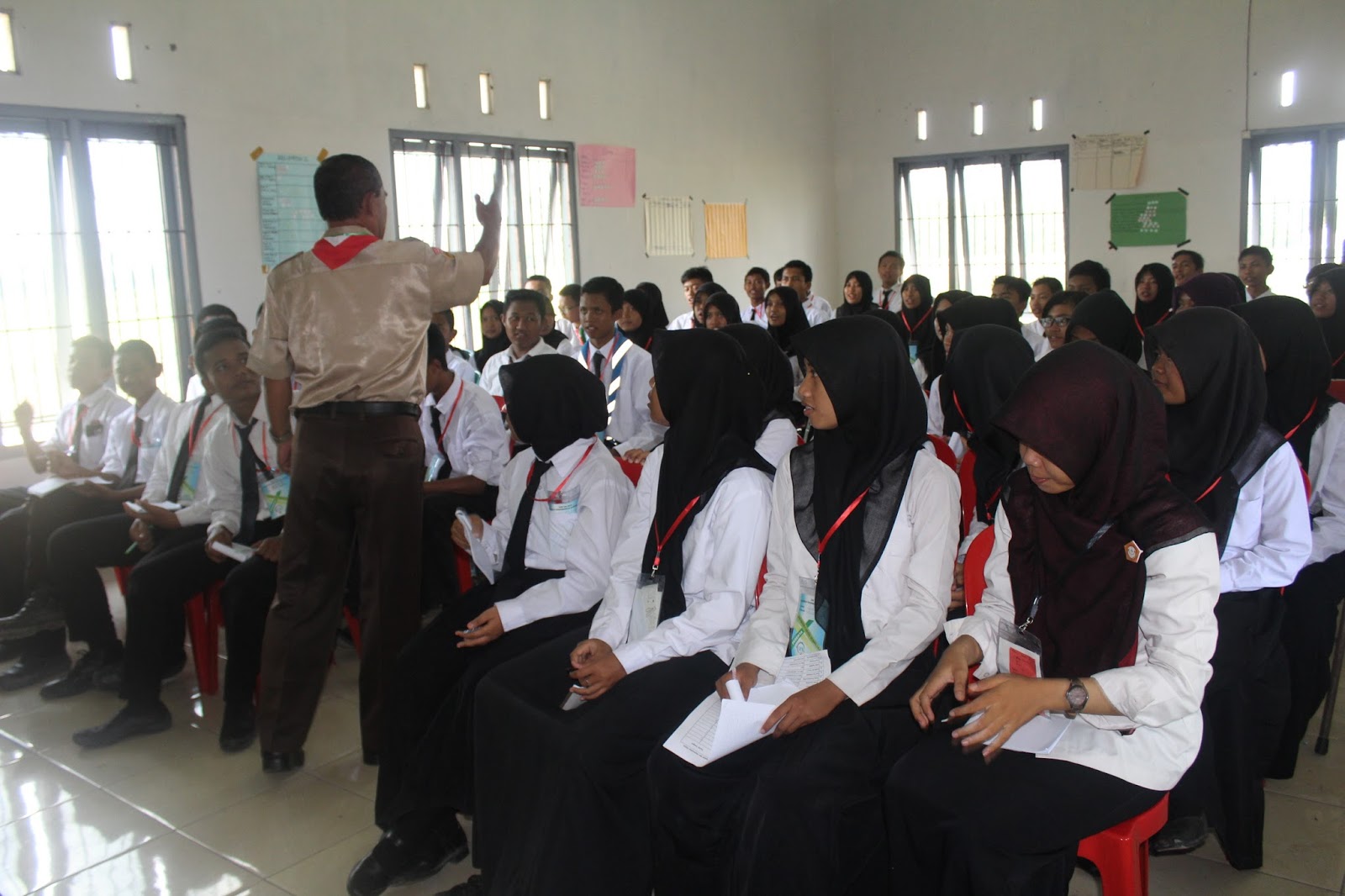 Keikutsertaan Pramuka SMK Kesehatan Citra Medika Sukoharjo dalam
