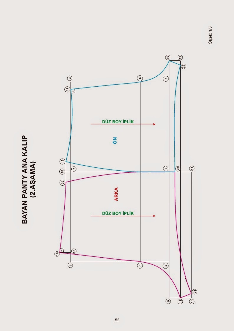 Underwear patterns book modelist kitapları