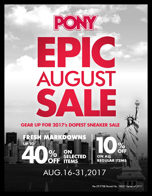 PONY Epic August Sale