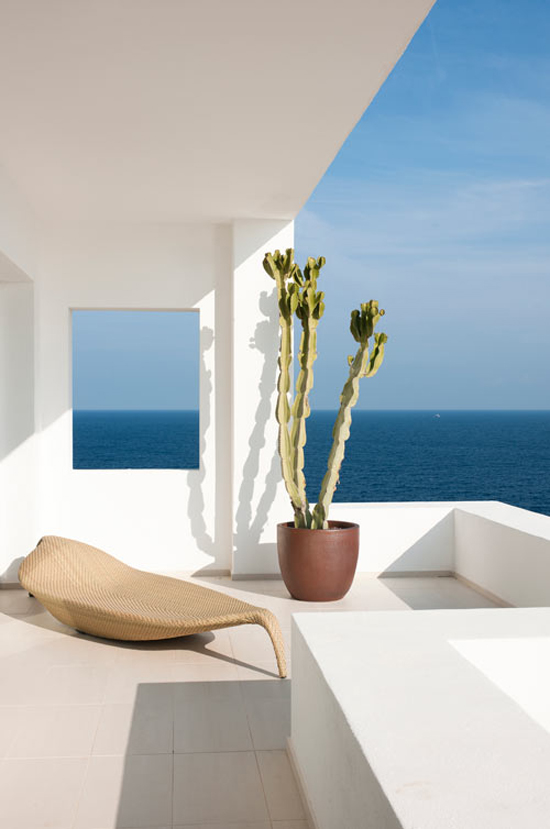 House in Ibiza by Juma Architects with amazing sea views via @designmilk #Ibiza #architeture #view