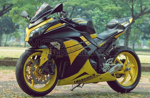 Modifikasi Motor Rx Ninja 250 4 Tak