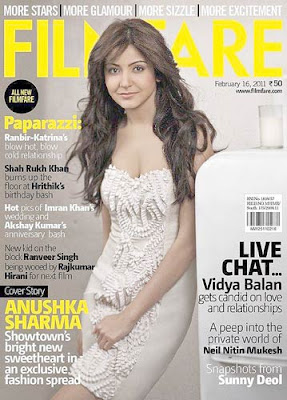 Anushka Sharma Filmfare Magazine February 2011