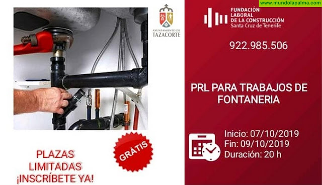 Próximos cursos de formación en Tazacorte