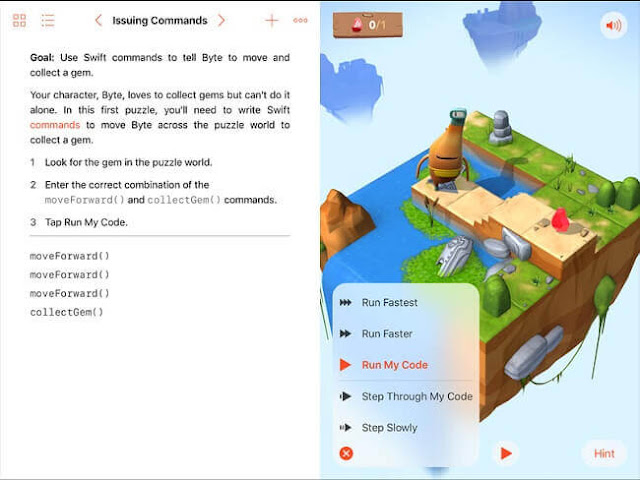 Learning Swift with Swift Playgrounds - a free iPad learning app