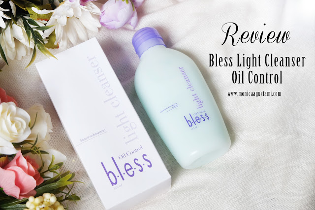 review bless light cleanser oi control