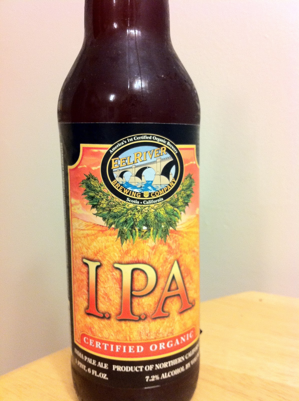 North Cal Beer Blog Eel River IPA