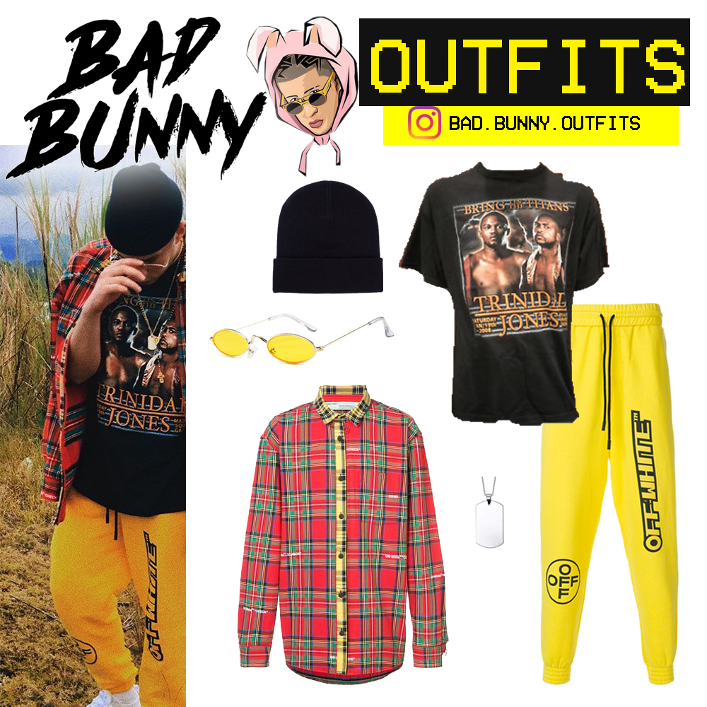 Bad Bunny Outfits: Bad Bunny Outfits BRING ON THE TITANS