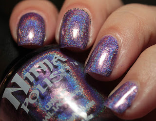 Ninja Polish Infinity Gems Space Swatches Review