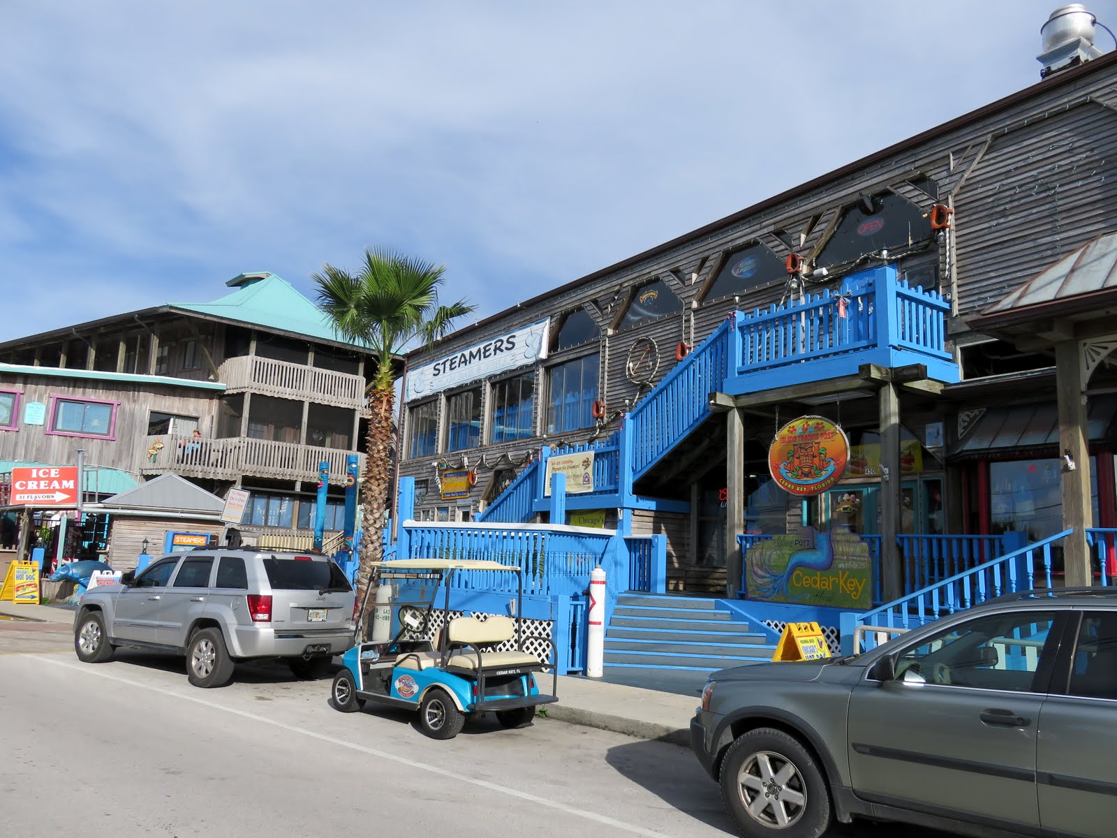 Big Daddy Dave Steamers Clam Bar and Grill Cedar Key Florida