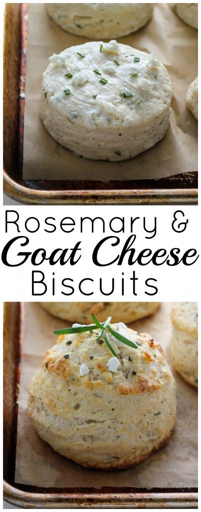 Nothing beats the smell of homemade biscuits baking up in the oven! These Rosemary and Goat Cheese Biscuits are sure to become a new favorite.