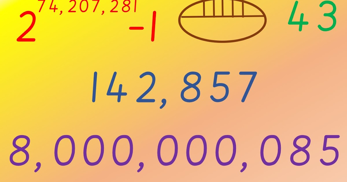 Primary Ideas: Some Quite Interesting Numbers