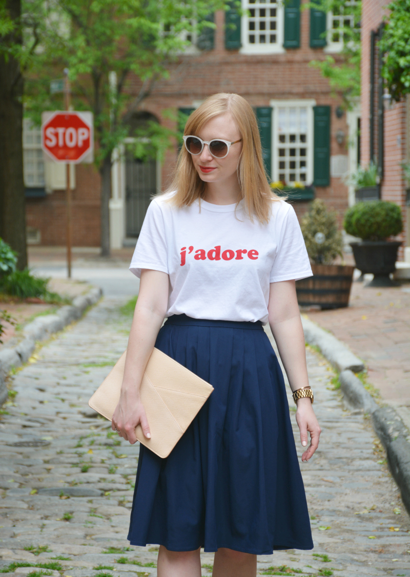 Tee + Skirt Combo - Organized Mess