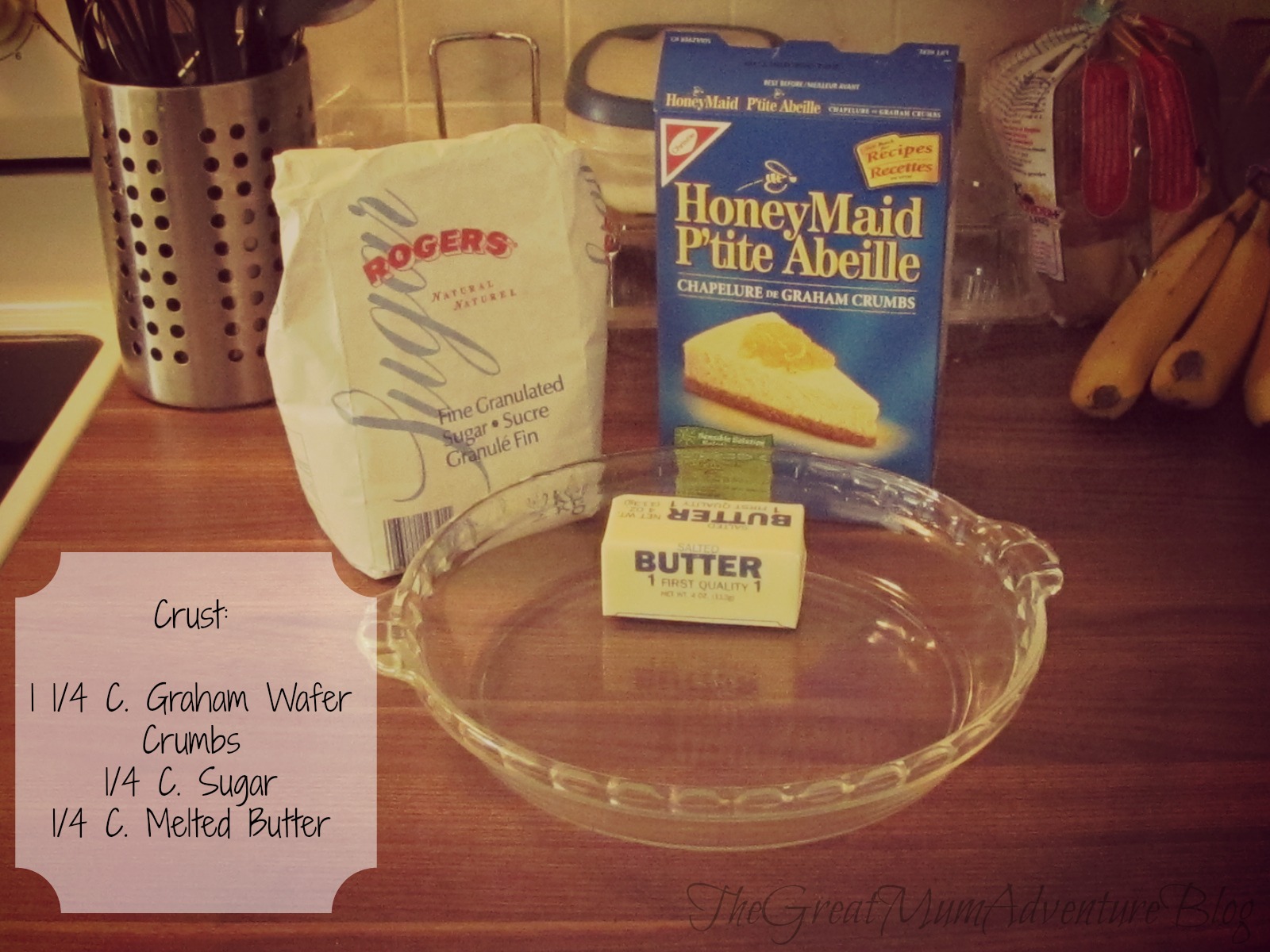 The Great Mum Adventure A Family Tradition Graham Wafer Pie