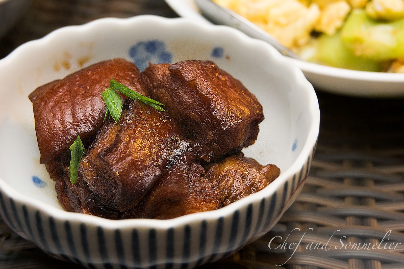 Chef and Sommelier Kakuni Braised Pork Belly