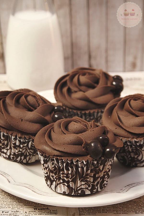 cupcakes de vainilla sin lactosa