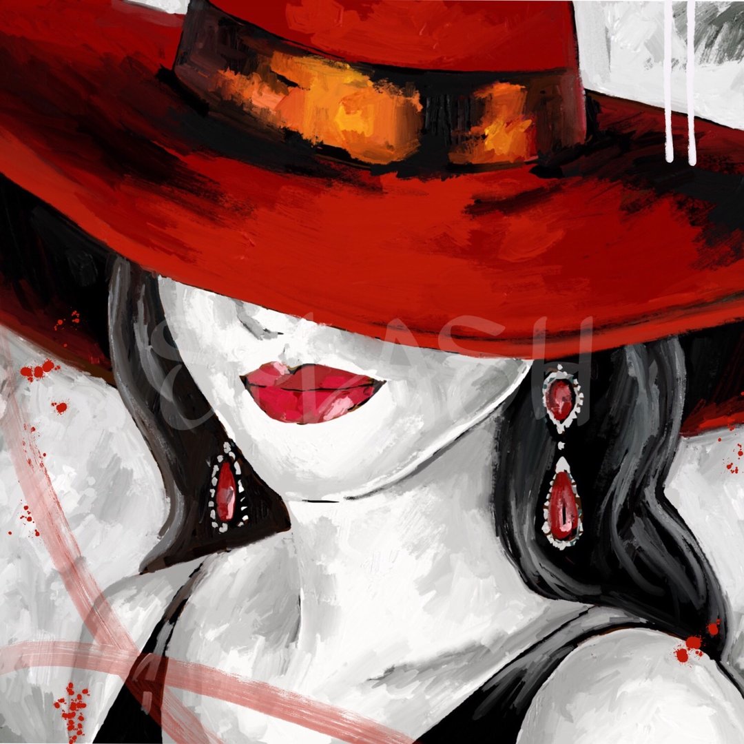 Черно красная картина. Картина девушка в шляпе. Девушка в красной шляпе картина. Девушка в шляпе арт. Девушка в шляпе рисунок.