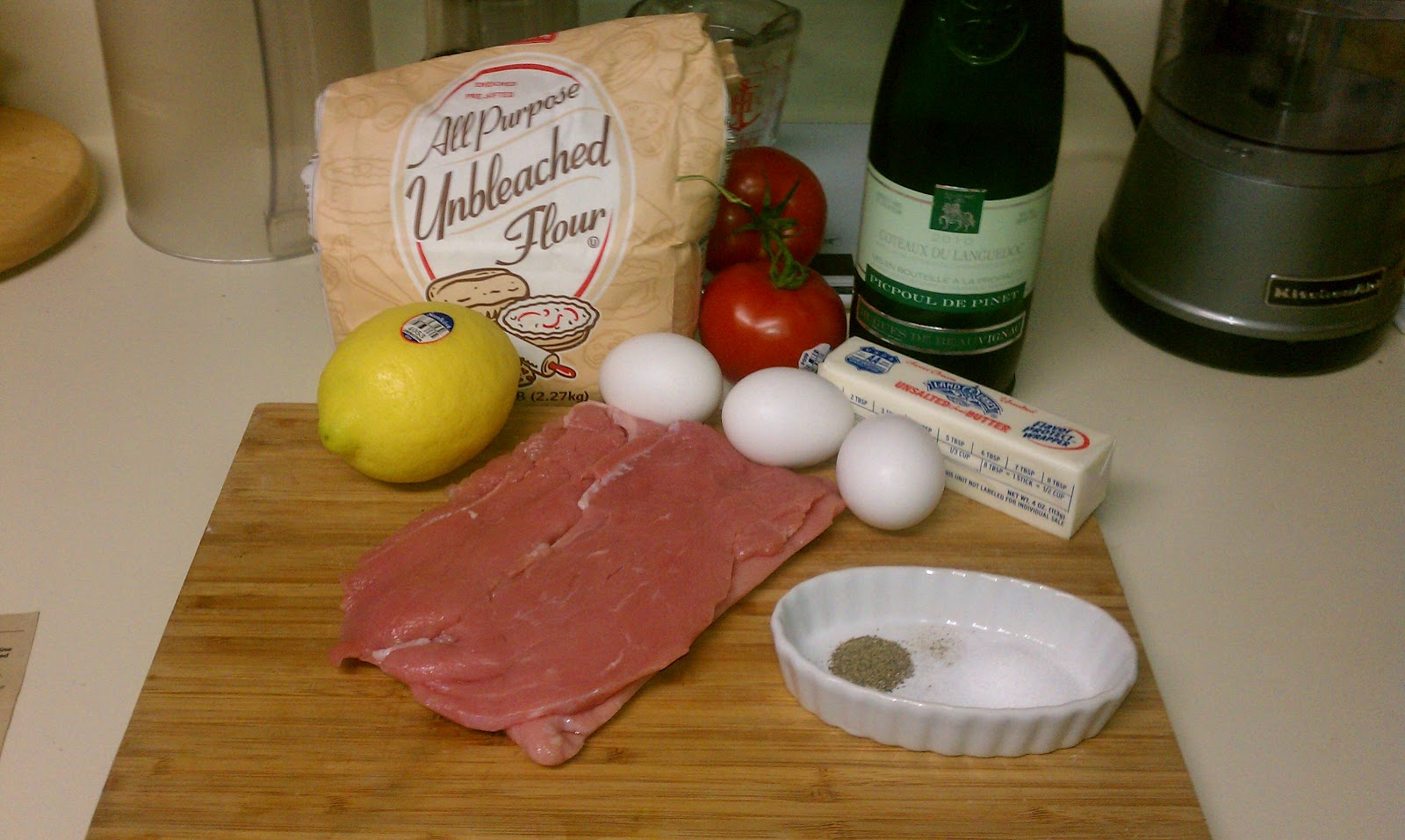 Larry Mac's Recipe Box Experiment Experiment 20 Veal Francaise