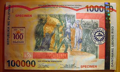 Have You Know that We Have P100,000 bill? How About P2000 Bill? These Are How They Look Like Have You Know that We Have P100,000 bill? How About P2000 Bill? These Are How They Look Like