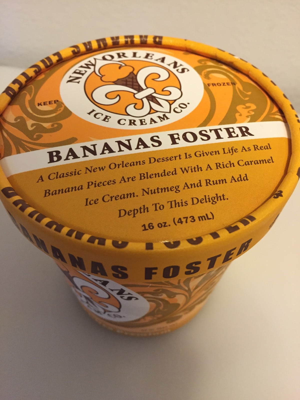 New Orleans Ice Cream Company Bananas Foster