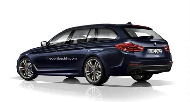 2017 Geneva Motor Show: BMW G31 5 Series Touring 2017 Geneva Motor Show: BMW G31 5 Series Touring