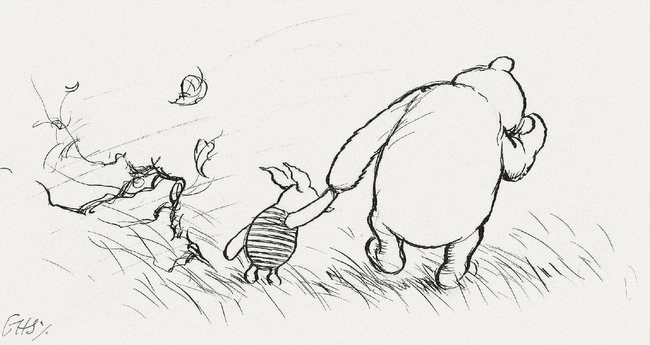 15 Incredibly Wise Truths We Learned From Winnie The Pooh - “A day spent with you is my favourite day. So today is my new favourite day.”