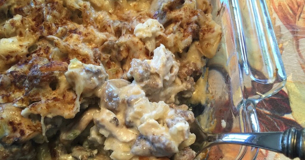 top low carb recipes: Low Carb Sausage, Mushroom and Chicken Casserole