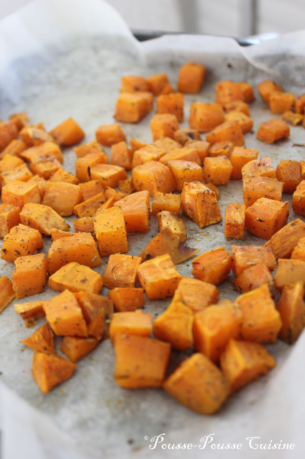 Pousse-Pousse Cuisine: Patate douce au four