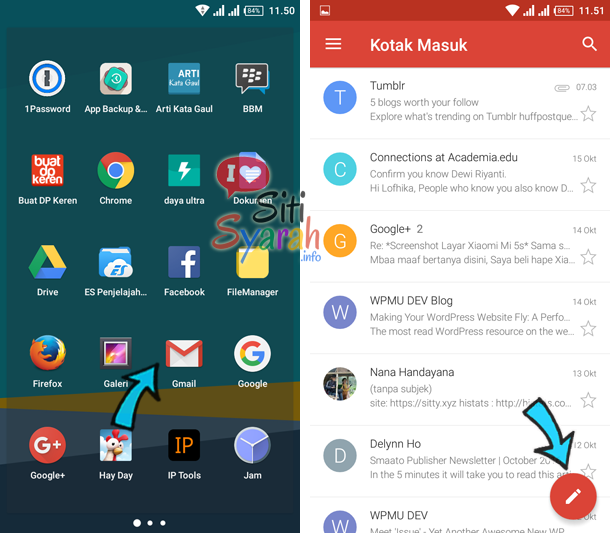 Inilah Cara Mengirim Email Melalui HP Android