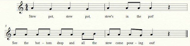 Stew Pot: A Japanese folk song. Blog post includes lots of other ideas for a Japanese mini-unit for your music lessons!