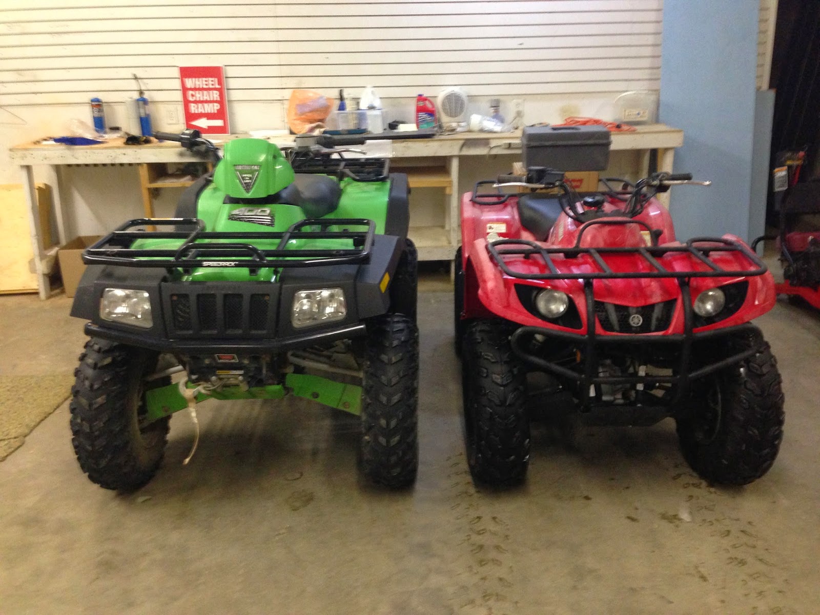 Sask Trail Riders: ATV Review - 2006 Yamaha Bruin 350