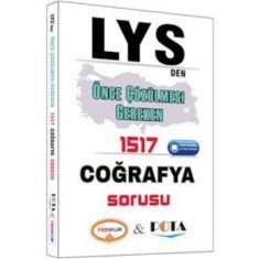 Yediiklim LYS den Önce Çözülmesi Gereken 1517 Coğrafya Sorusu (2016) Yediiklim LYS den Önce Çözülmesi Gereken 1517 Coğrafya Sorusu (2016)