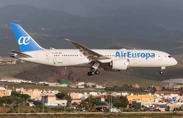 air europa boeing 787-8 dreamliner