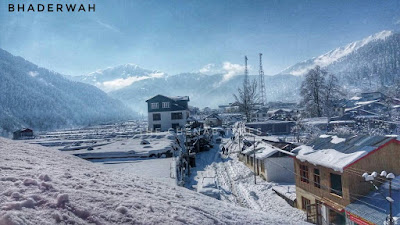 Bhaderwah in snow 8