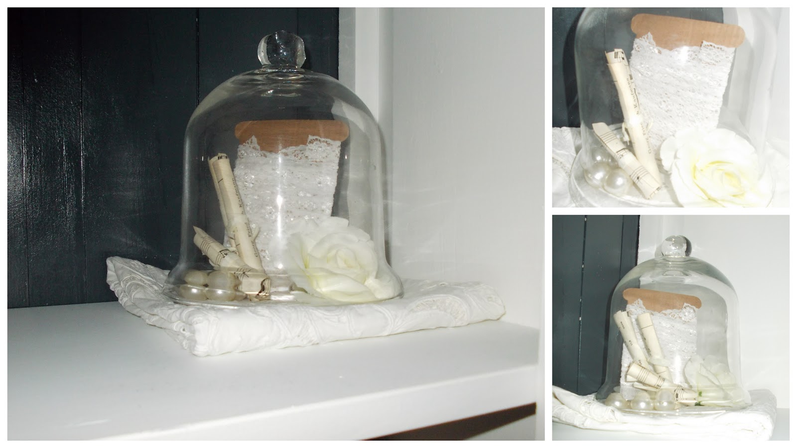 Nelleke's Hobbyhoekje Glazen stolp…