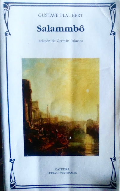 Portada del libro Salammbô de Gustave Flaubert