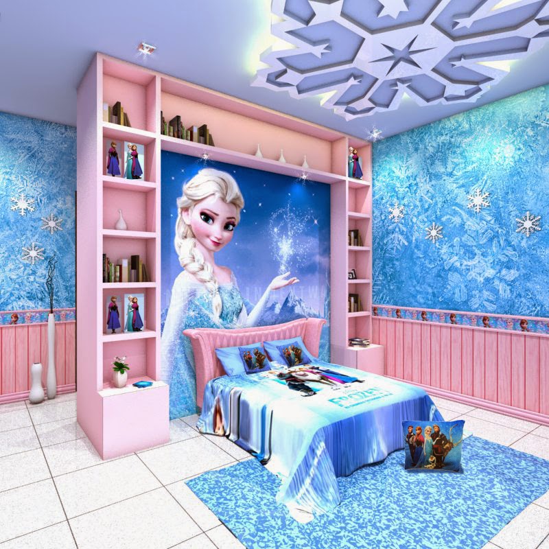 Rani Fara Yunia Frozen Bedroom