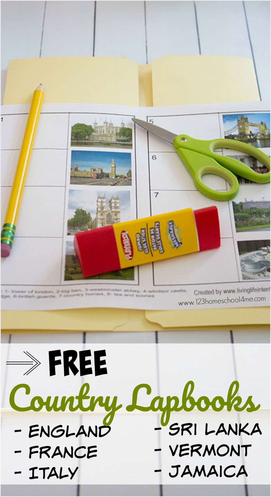 FREE Country Lapbooks free-country-lapbooks