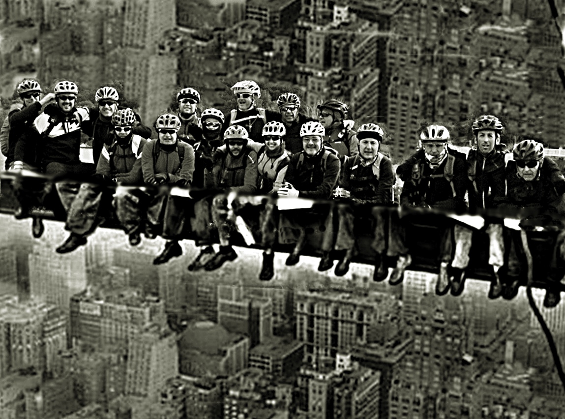 Almuerzo en lo alto del rascacielos